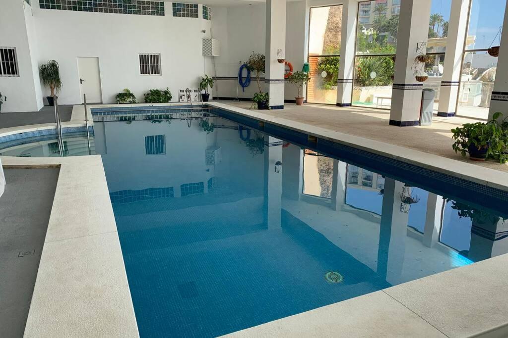 Amazing Frontline Sea Views Studio Apartment Castillo Del Vigia Torremolinos Exterior photo