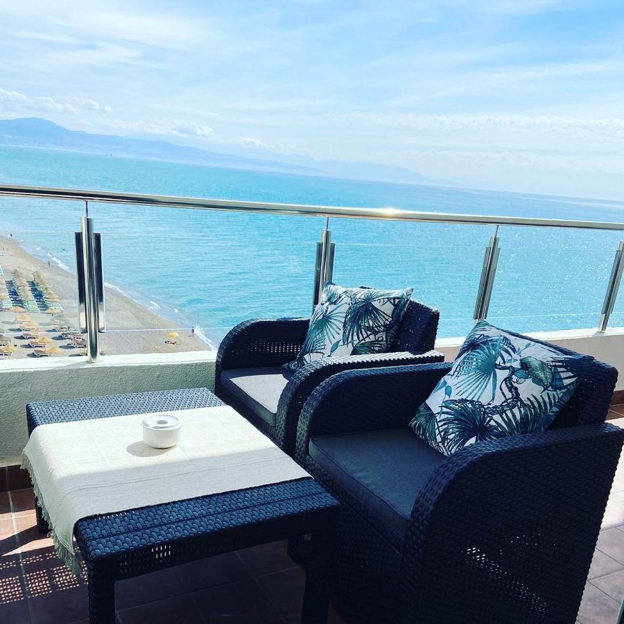 Amazing Frontline Sea Views Studio Apartment Castillo Del Vigia Torremolinos Exterior photo