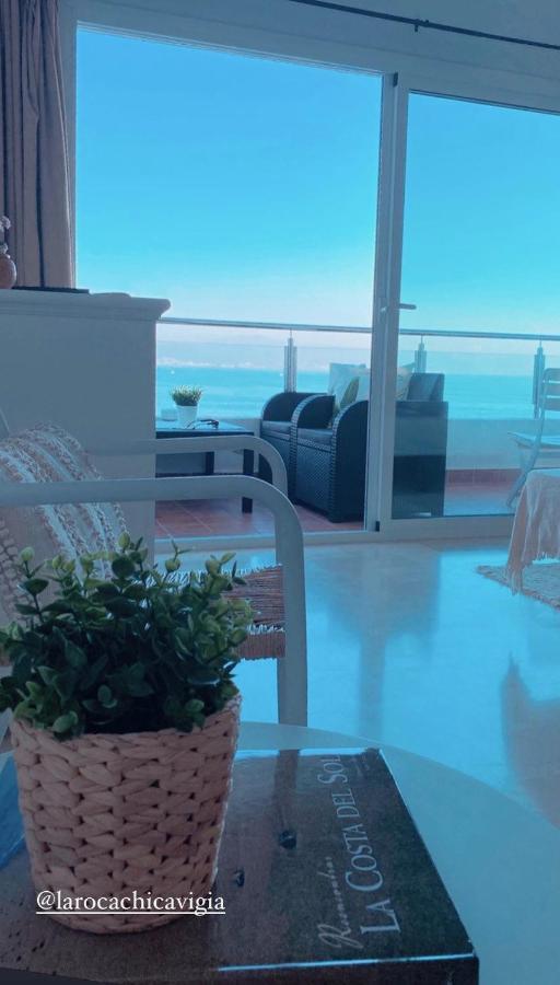 Amazing Frontline Sea Views Studio Apartment Castillo Del Vigia Torremolinos Exterior photo