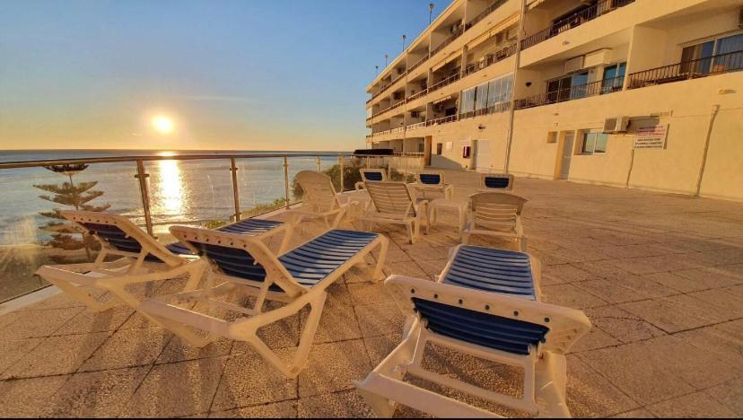 Amazing Frontline Sea Views Studio Apartment Castillo Del Vigia Torremolinos Exterior photo
